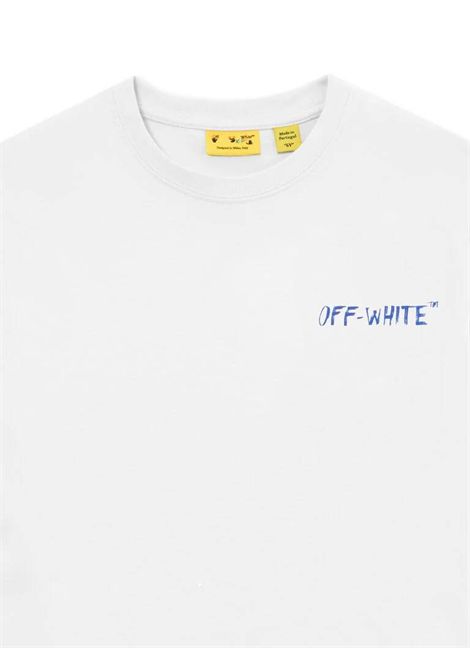 T-shirt con stampa OFF WHITE KIDS | OBAA002S26JER005100